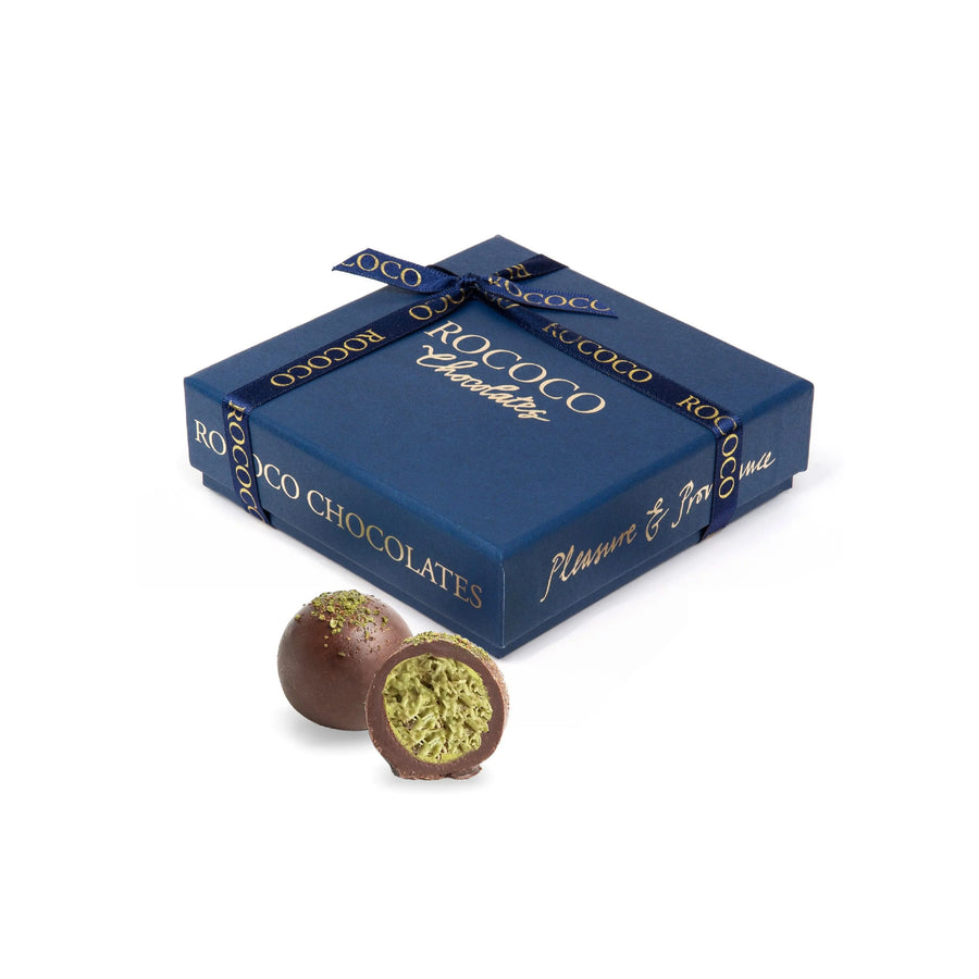 box rococo chocolates two truffles