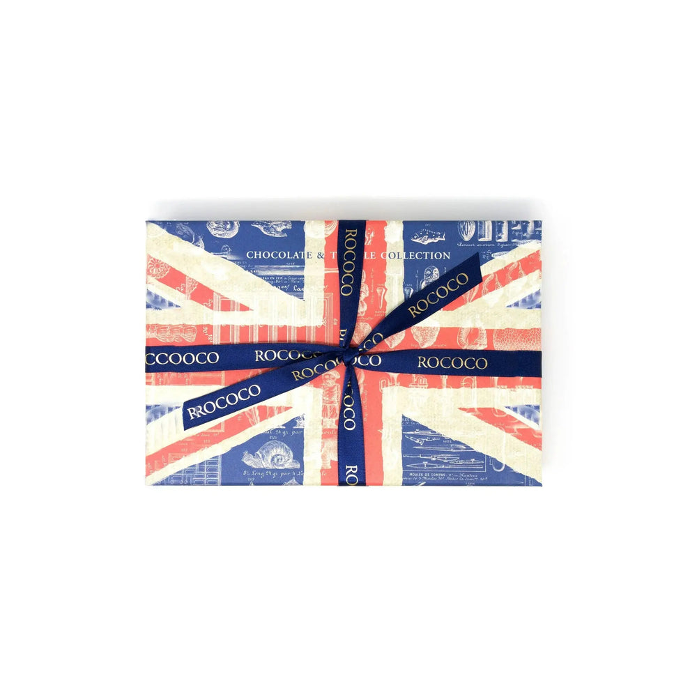 union jack chocolate box ribbon