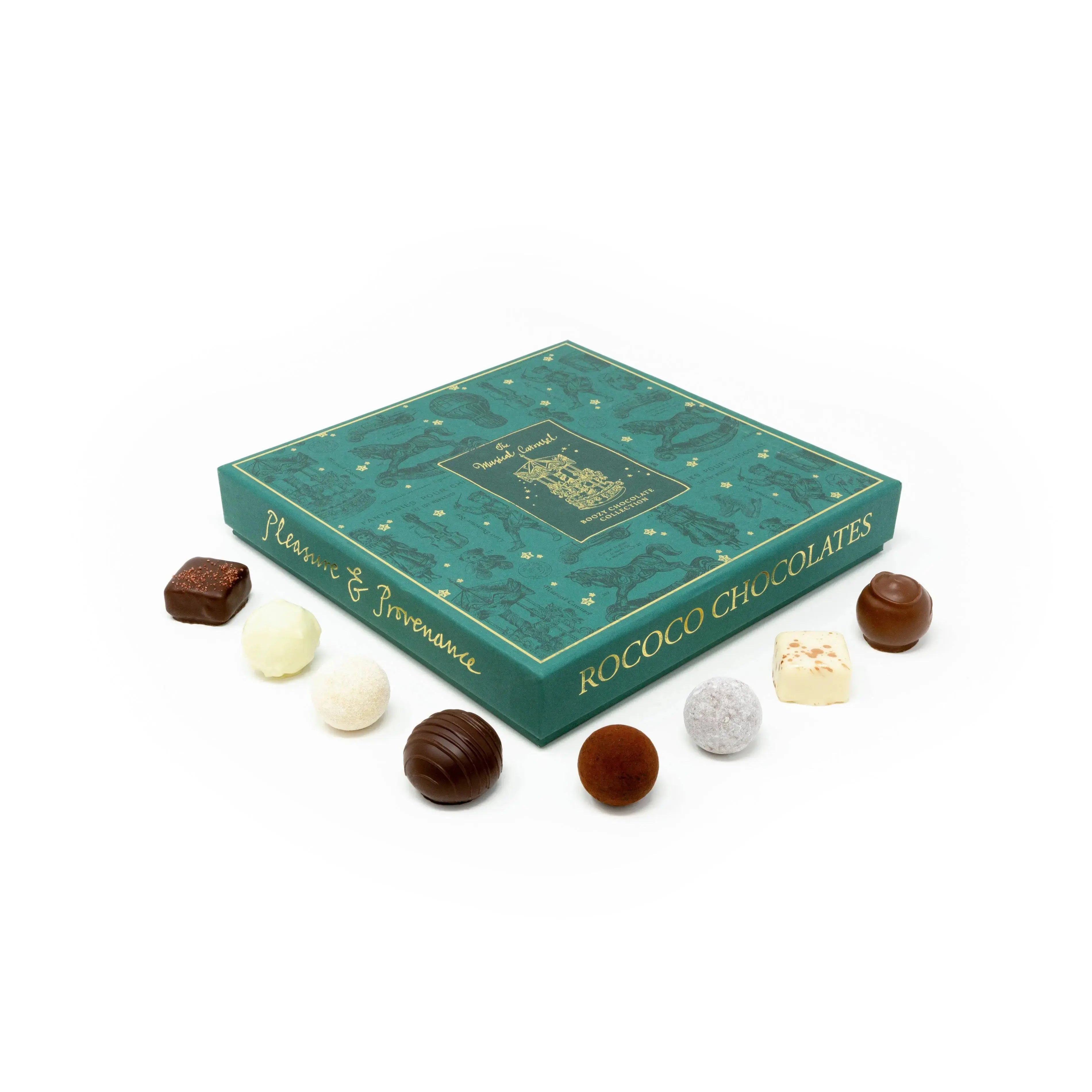 The Musical Carousel - 25pc Boozy Chocolate Christmas – Rococo