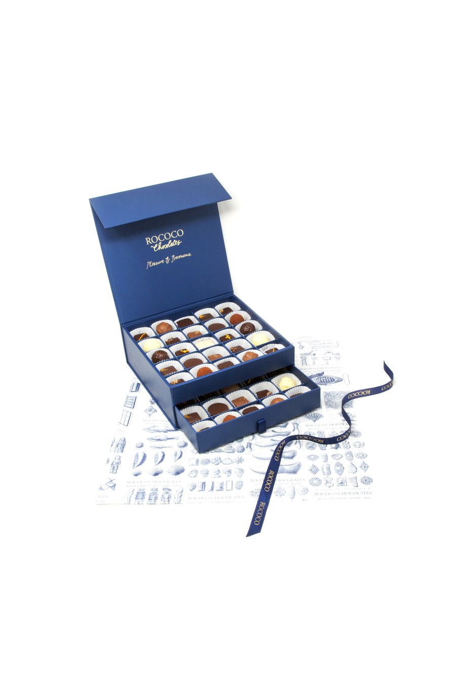 Rococo Luxury Gift Box | Luxury Chocolates Delivered | London's Best Chocolate Shop | Yuzu Chocolate | Chocolate Gifts Delivered