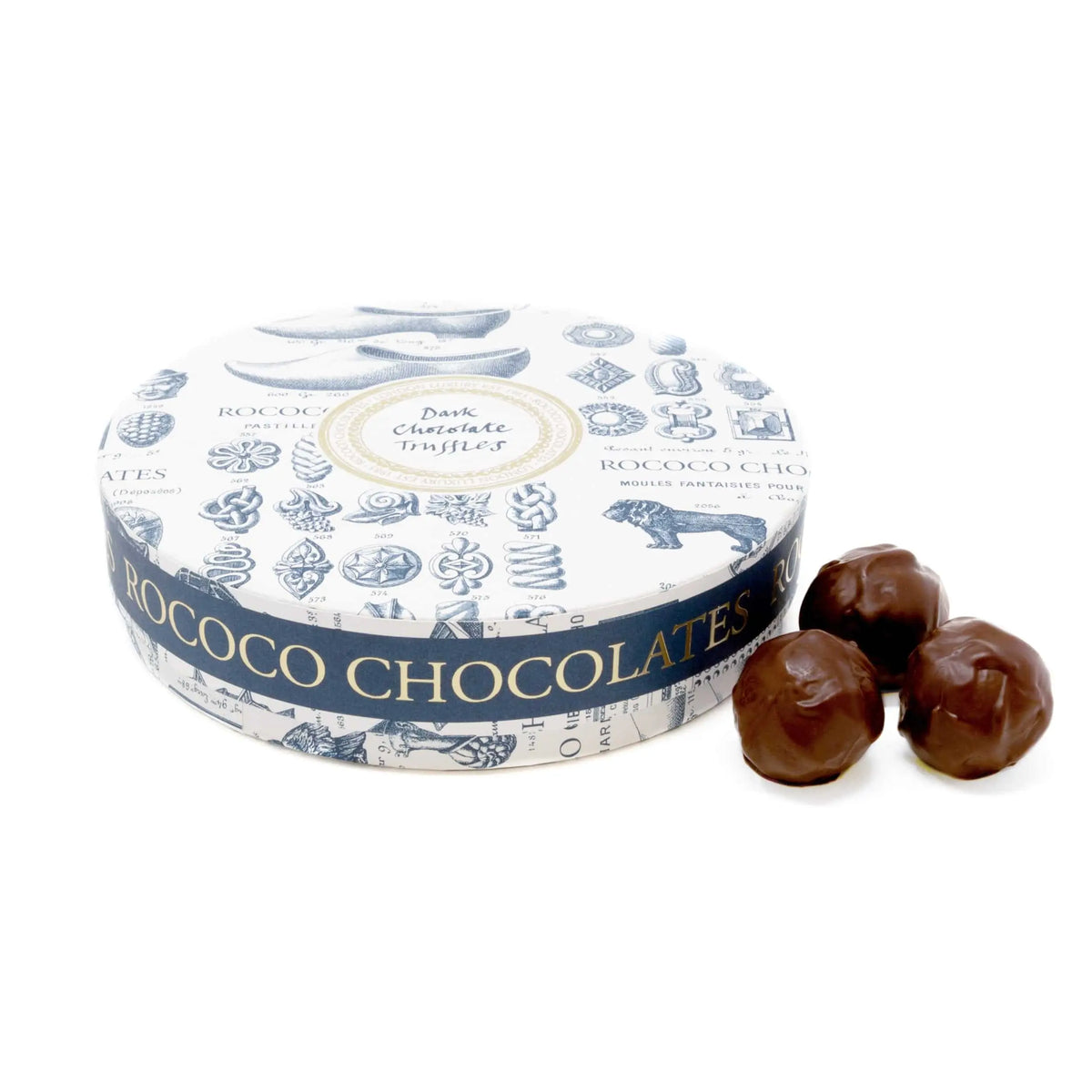 Dark Ganache Truffles Large by Rococo FREE UK Delivery Rococo