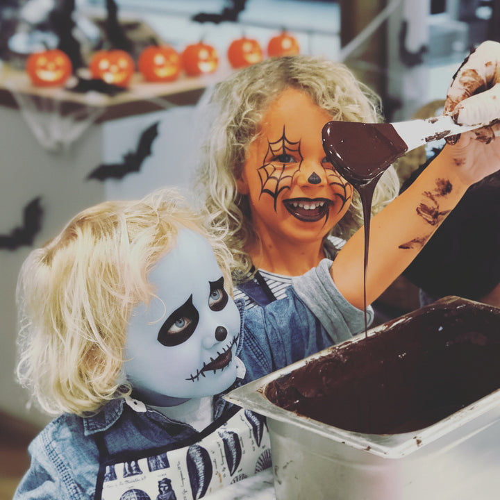 Spooky Halloween Themed Chocolate Making Experience for Children