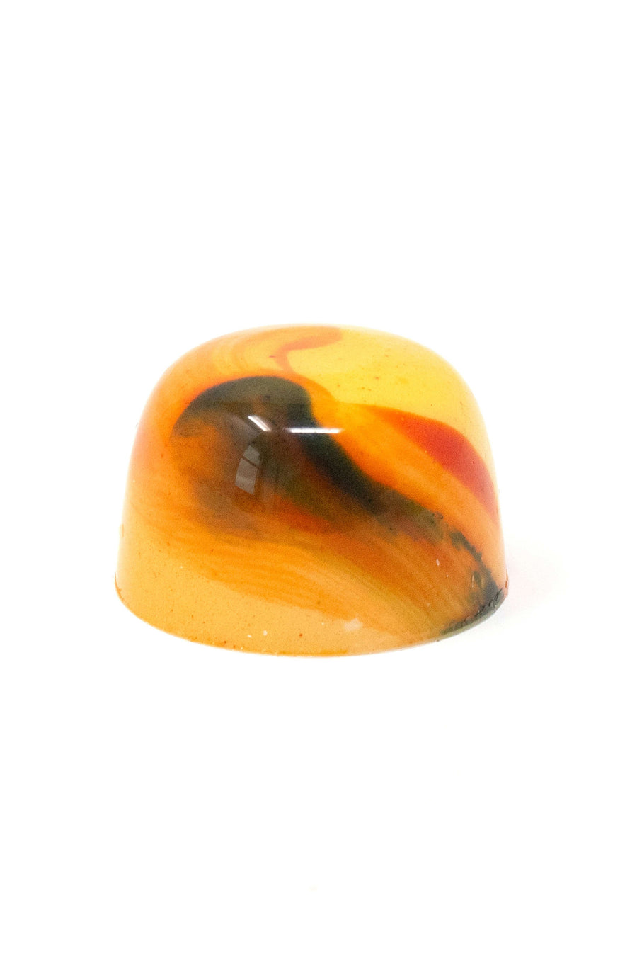 RS -  White Chocolate Peach Bellini Dome (Artisan SS24) - Rococo Chocolates