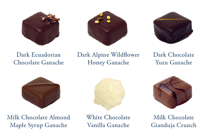 Mini Union Jack Chocolate and Truffle Collection - 6pc
