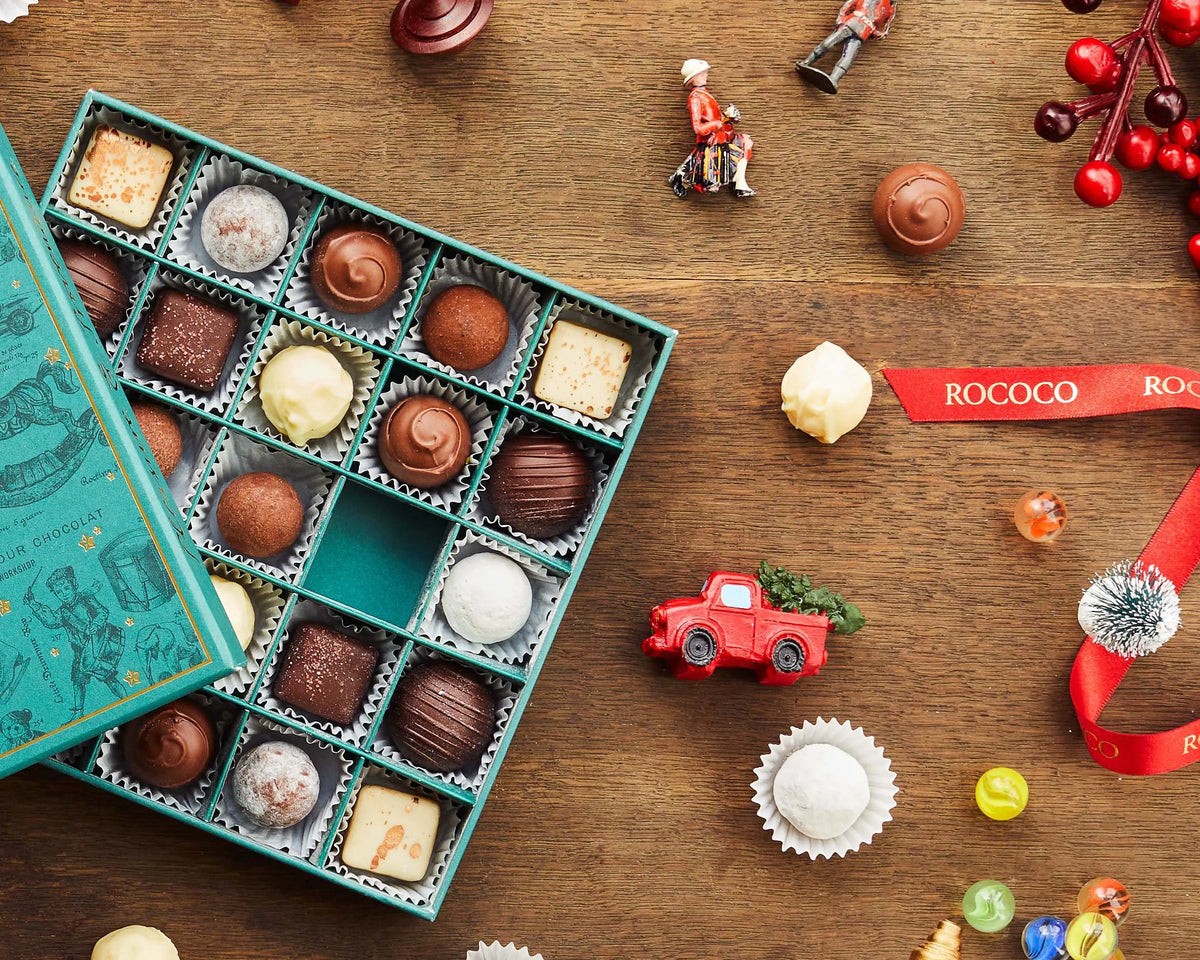 The Musical Carousel 25pc Boozy Chocolate Christmas Collection