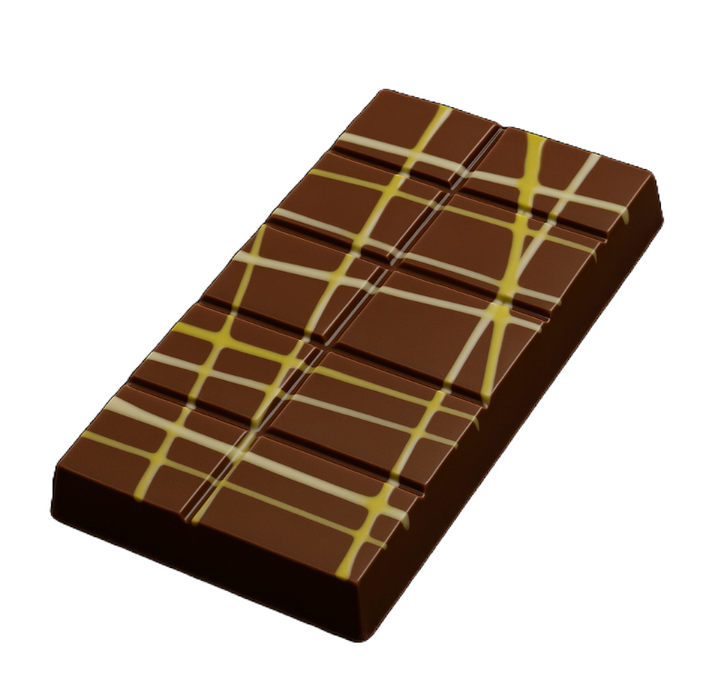 Dubai Bar, Rococo Chocolates Pistachio Kadayif Filled Bar 