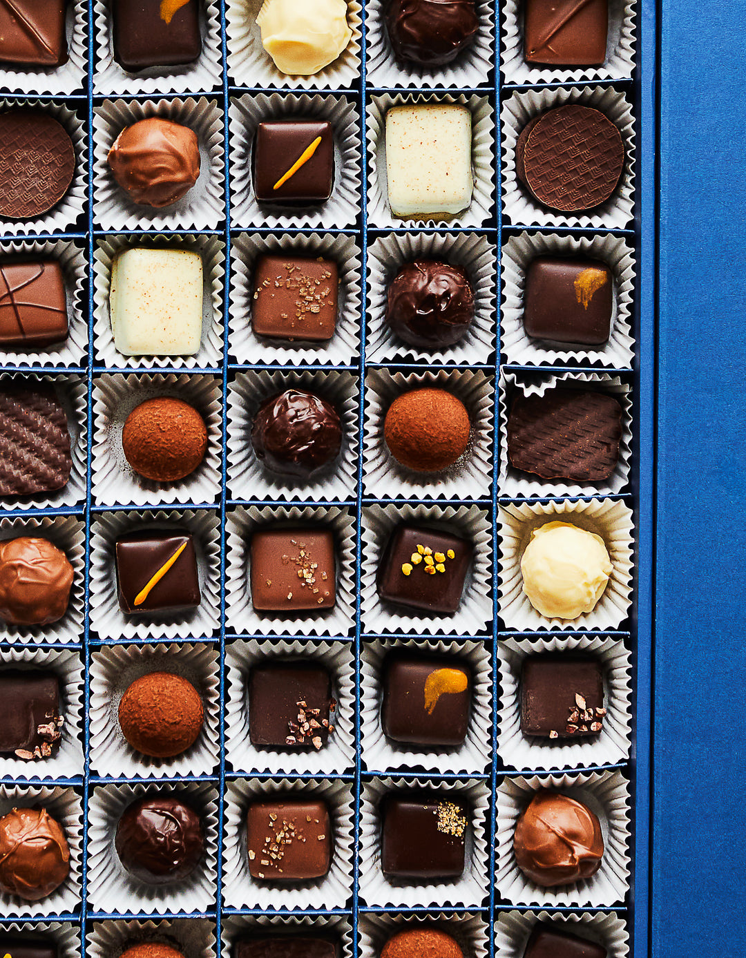Pralines, Truffles, Jellies and Ganaches | Selection of chocolate gifts | Chocolates made in London