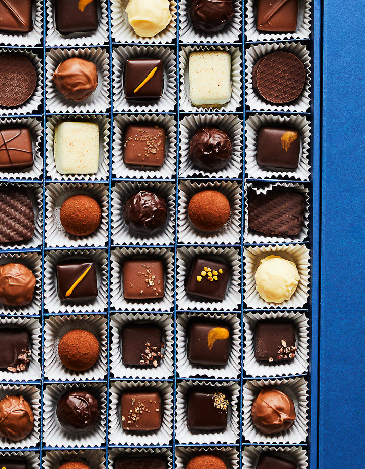 Pralines, Truffles, Jellies and Ganaches | Selection of chocolate gifts | Chocolates made in London