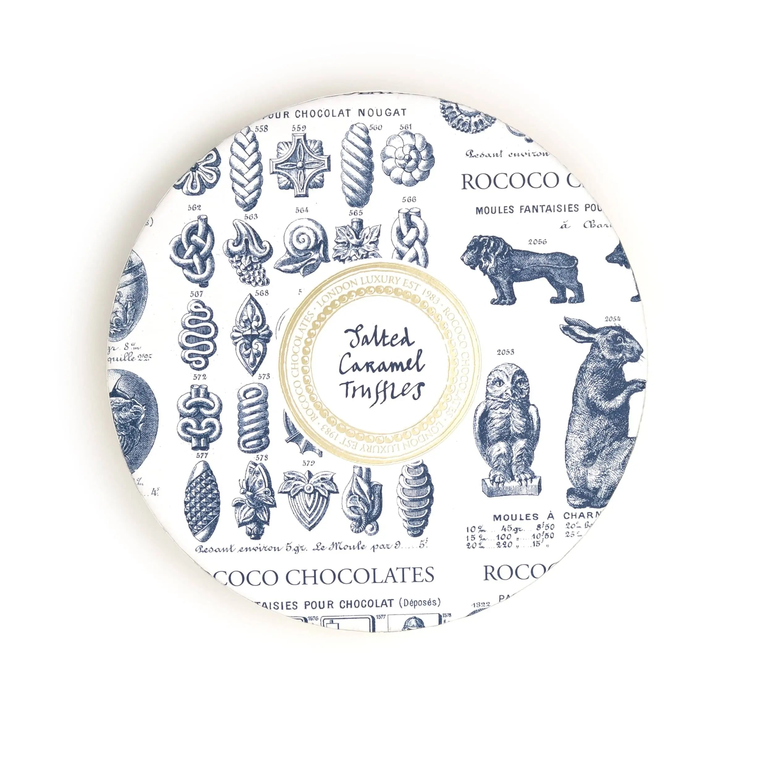 Salted Caramel Truffles Tub by Rococo - FREE UK Delivery – Rococo