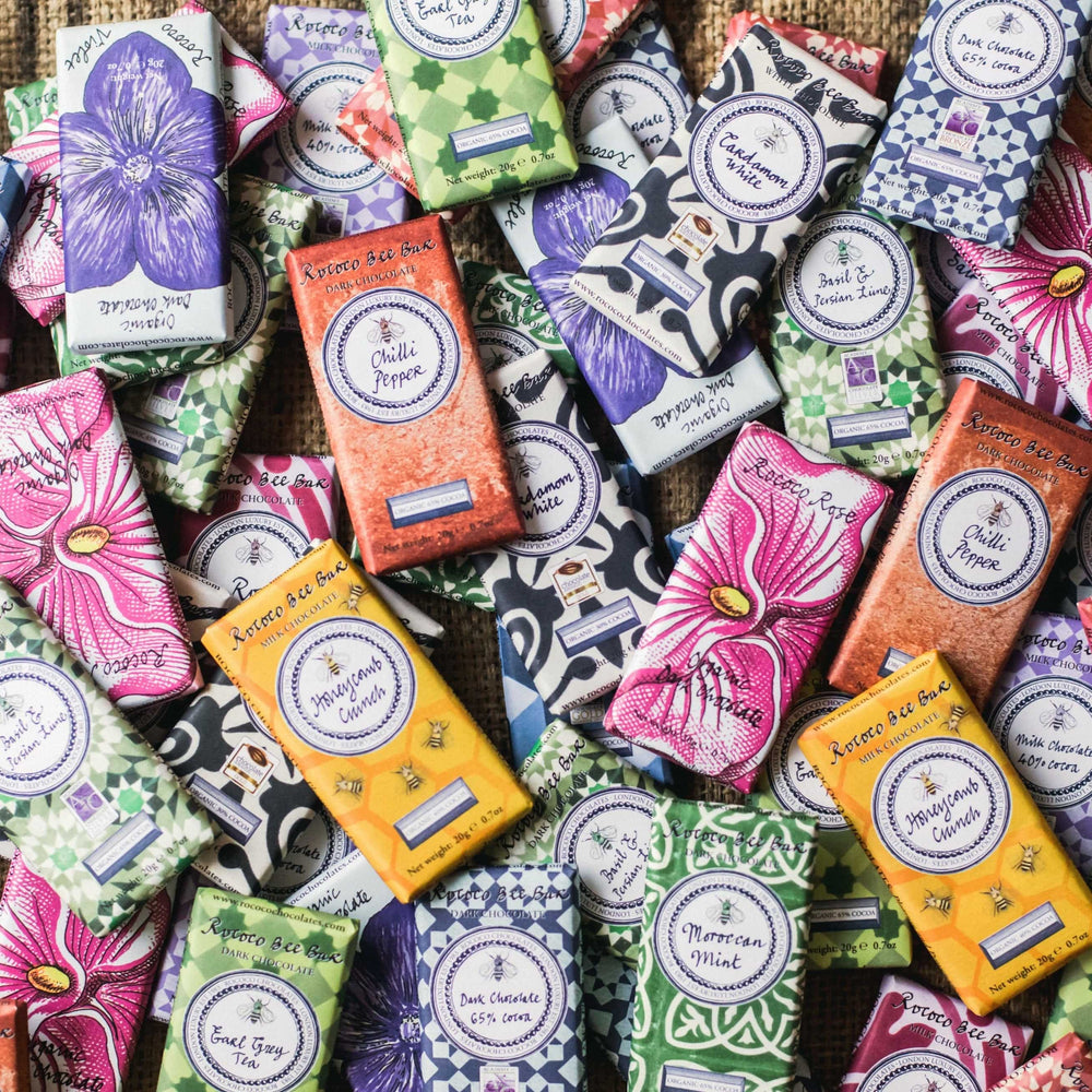 A Bundle of Bee Bars - Selection of 14 Tasting Bars - Rococo Chocolates