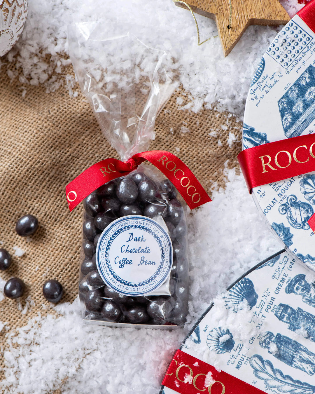 Dark Chocolate Coffee Beans - Rococo Chocolates