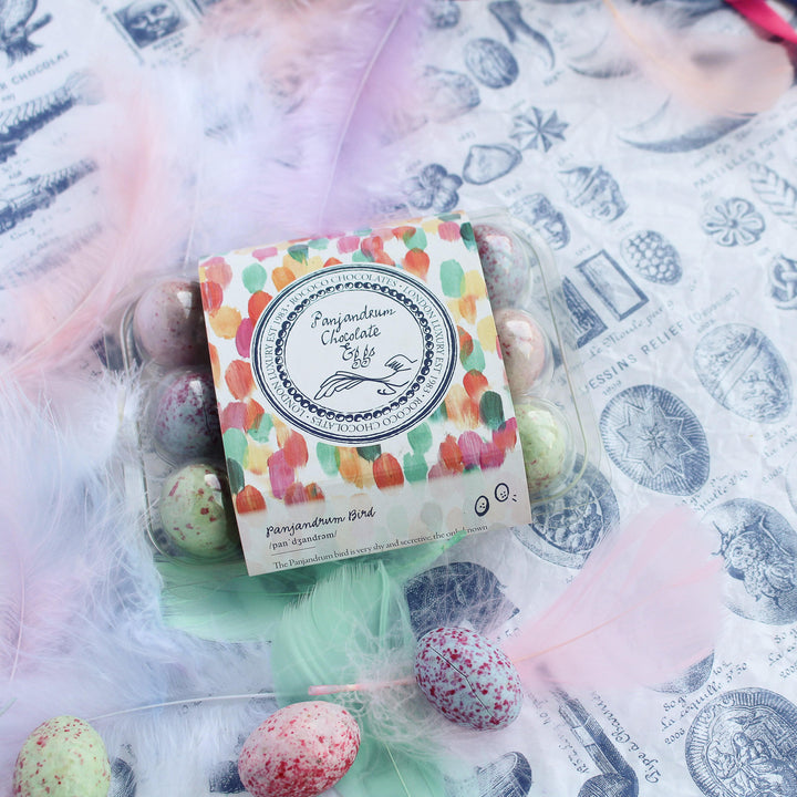 Rococo Chocolates | Panjandrum Chocolate Eggs, Filled With Praline | Celebrate Easter with our luxury chocolate Easter Gifts | Easter Chocolate Gifts | Buy Easter Chocolates Online | Same Delivery In London