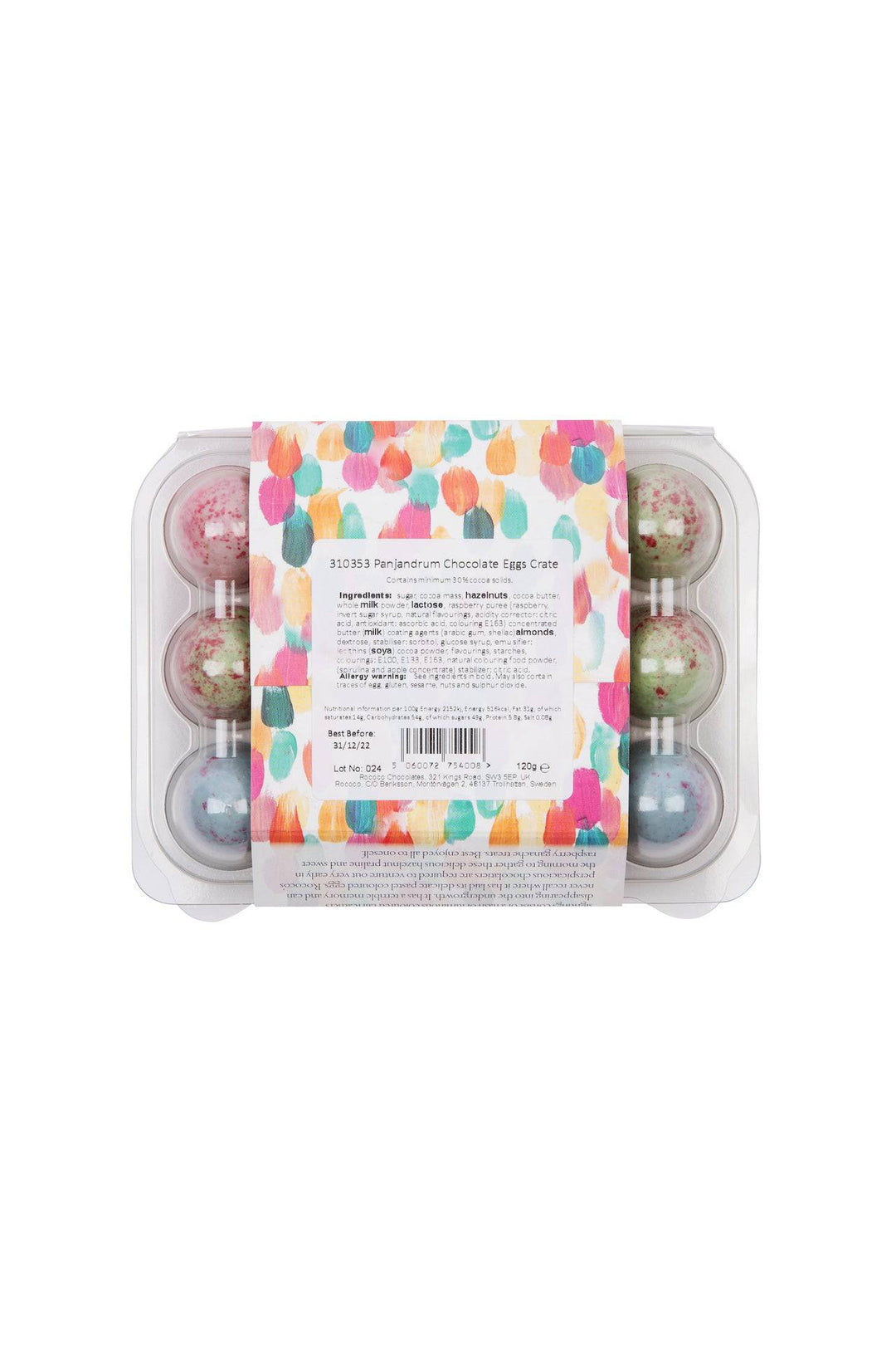 Rococo Chocolates | Panjandrum Chocolate Eggs, Filled With Praline | Celebrate Easter with our luxury chocolate Easter Gifts | Easter Chocolate Gifts | Buy Easter Chocolates Online | Same Delivery In London