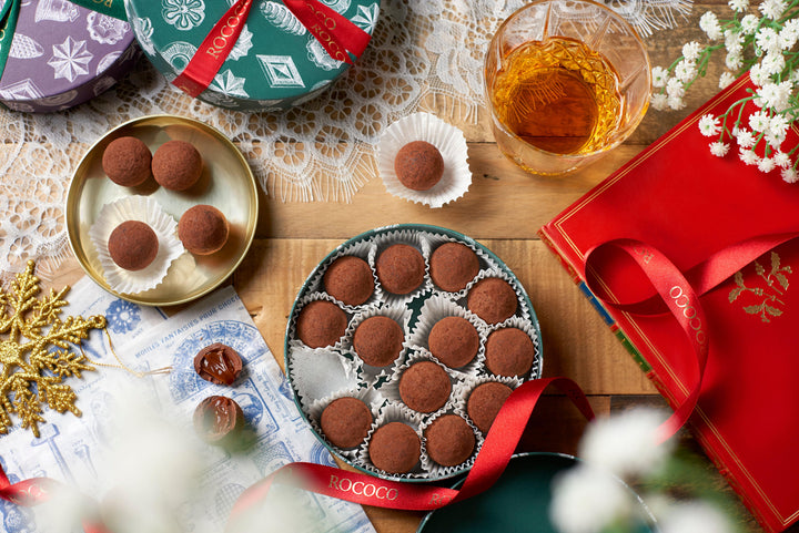 Festive Salted Caramel Truffles - Rococo Chocolates