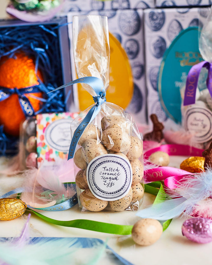 Rococo Chocolates | Salted Caramel Seagull Chocolate Eggs | Easter Eggs | Vegan Easter Egg | Coffee Easter Egg | Low Sugar Easter Egg | Gourmet Easter Eggs