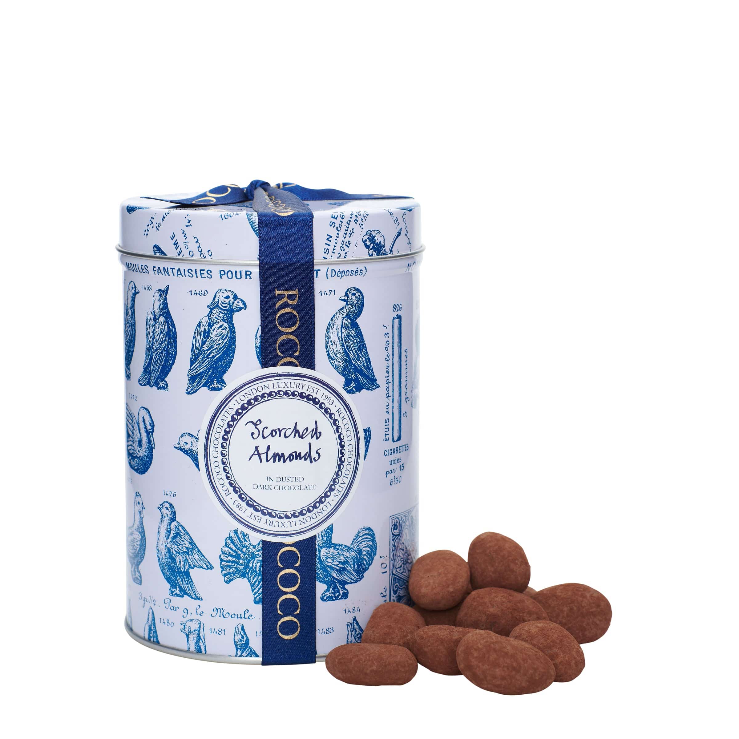 Scorched Almonds Gift Tin | Rococo Chocolates